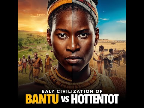 The development of the Bantu and the Hottentot in the early African days