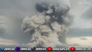 DBRHCas Reacts to The Biggest Volcanic Eruption Ever Seen From Space