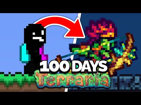 I Spent 100 Days in the Calamity Mod on Terraria...