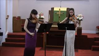 Leclair Sonata for Two Violins - Isabelle and Emily Palmer