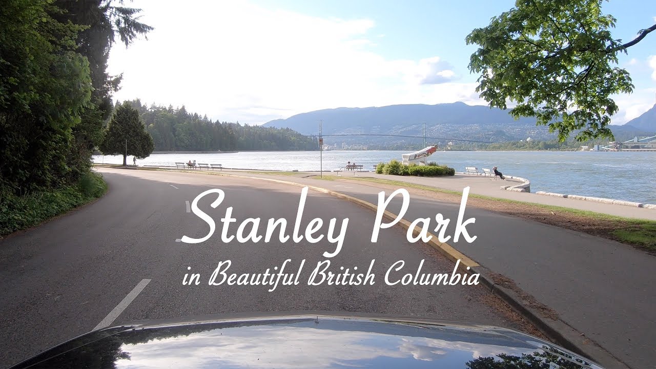 Stanley Park by Car in 4K | Vancouver Canada
