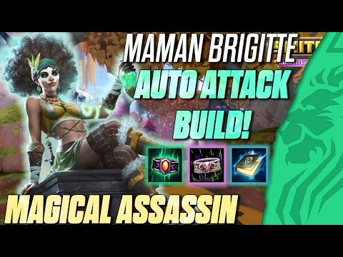 NEW GOD MAMAN BRIGITTE AUTO ATTACK BUILD MAGICAL ASSASSIN!