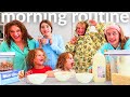 SCHOOL MORNING ROUTINE Large Family Of 8 Norris Nuts