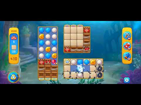 Fishdom Easy Level 9508 (with ingame lightning and firecracker boosters) @choraelmin