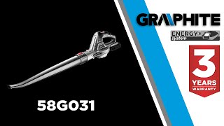 Graphite fukár 58G031, 18V