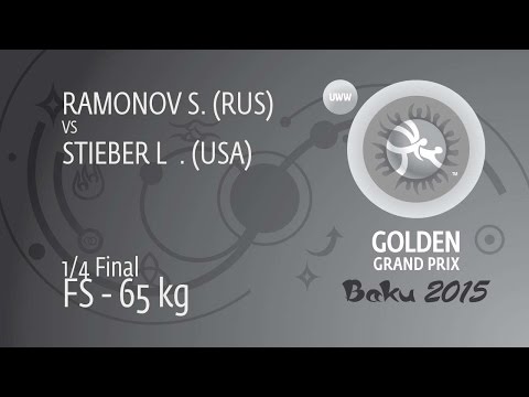 1/4 FS - 65 kg: L. STIEBER (USA) df. S. RAMONOV (RUS), 17-13