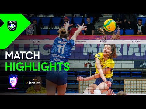 Highlights | LEVALLOIS PARIS Saint Cloud vs. SSC Palmberg SCHWERIN |CEV Zeren Group CLVolley 2026