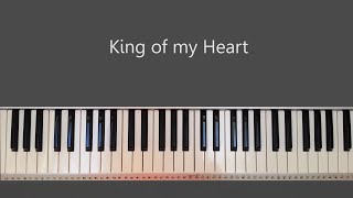 King of my Heart - Bethel Piano Tutorial and Chords
