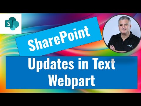 SharePoint Text Webparts With Copilot Updates - Jul 2025 SharePoint Text Webparts With Copilot Updates - Jul 2025