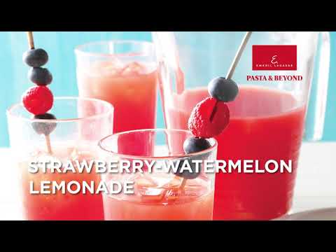 Emeril's Strawberry—Watermelon Lemonade | Pasta & Beyond | Juice Recipe