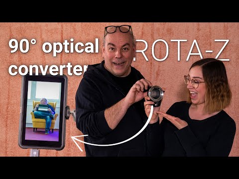 ROTA-Z: Hochkant filmen leicht gemacht (und endlich auch mit großen Profi Kameras möglich) | Teltec