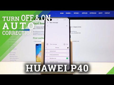 How to Enable Autocorrection in HUAWEI P40 – Open SwiftKey