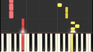 Piano tutorial: Kygo - ID (FIFA 16 and UMF Soundtrack) (Synthesia)
