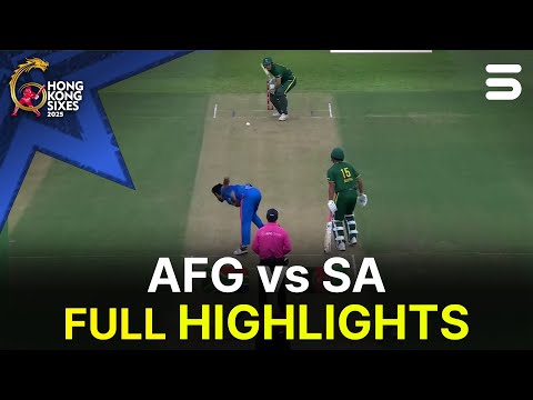 Full Highlights | Afghanistan vs South Africa | Day 1 | Hong Kong Sixes 2025 | ZG1S