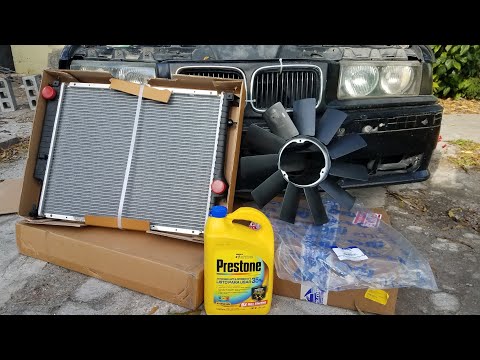 BMW E36 // Remplazo de Radiador y Ventilador