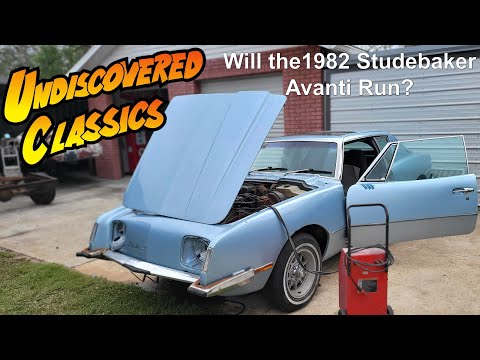 Getting Our New 1982 Avanti Running