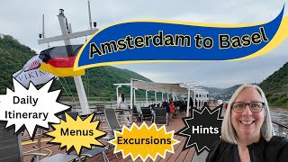 Viking River Cruise Daily Itinerary, Excursions, Menus and Hints - Packed Full of Info You Need!