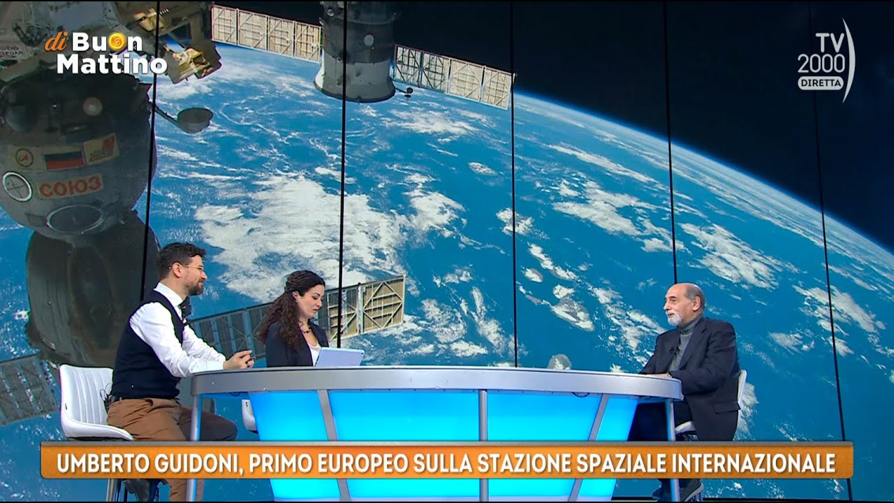 Di Buon Mattino (TV2000) - Umberto Guidoni, primo europeo sulla Stazione Spaziale Internazionale