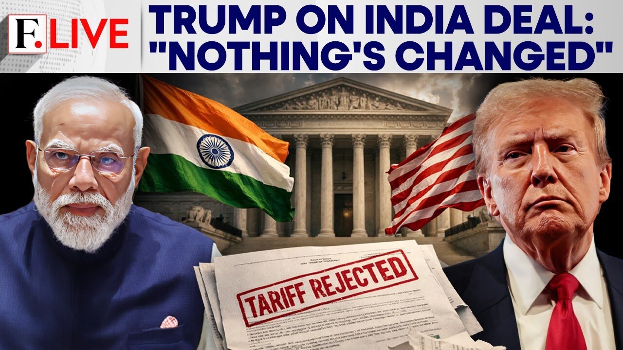 India Trade Deal Talks Rescheduled As US Supreme Court Rejects Trump's Tariffs | Firstpost Live