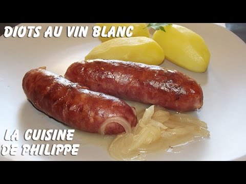 diots au vin blanc