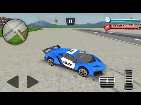 ► Police Robot Transformation #2 US Police Robot Car Game Police Plane Transport Android gameplay