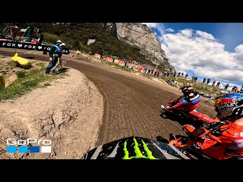 GoPro: Jago Geerts 2023 FIM MX2 Moto 1 from Round 4 Trentino, Italy