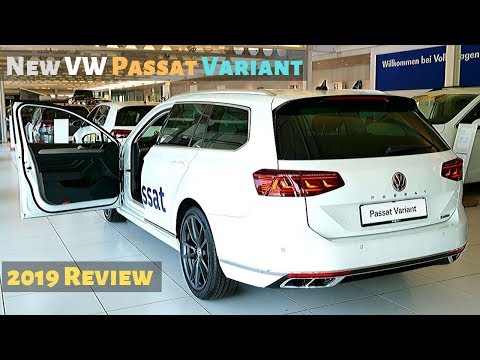 New VW Passat Variant 2019 Review Interior Exterior