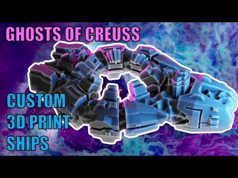CUSTOM FACTION SHIPS for Twilight Imperium – Ghosts of Creuss