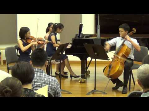 Schumann Piano Trio No. 2 in F, 1st movement