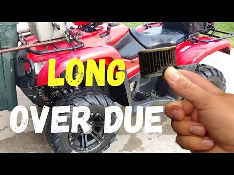 How to Change the Oil | 2013 Honda Foreman 500