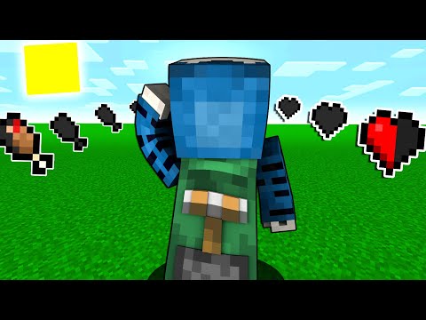 SOPRAVVIVO PER 24 ORE IN UN MONDO SUPER PIATTO DI MINECRAFT