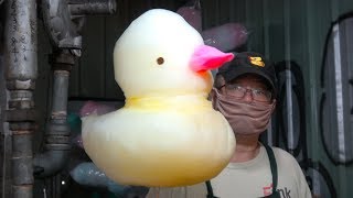 Cotton Candy Rubber Ducky