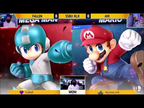 4o4 Ultimate Weekly XLII: $125 Pot Bonus! - VA| Fallen (Mega Man) vs VA| Ave~ (Mario) - Winners QF