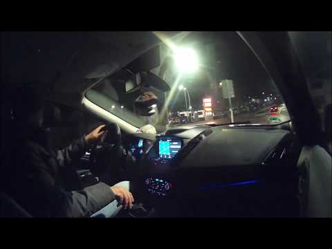 Ford Kuga 2017:  just driving bei Nacht+ Autobahn
