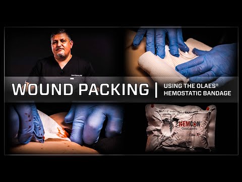  Wound Packing Overview with the OLAES® Hemostatic