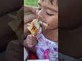 Chinna Papa One Year Old Baby Eating Chicken Babygirl Baby Telugu Cute Eating Happy
