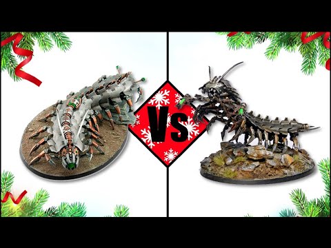 3rd - Canoptek Tombstalker Vs Canoptek Tomb Sentinel - Necrons Countdown to Xmas - Warhammer 40k