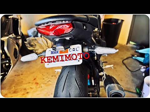 2022 Yamaha MT-09 Fender Eliminator Kit Install And Review