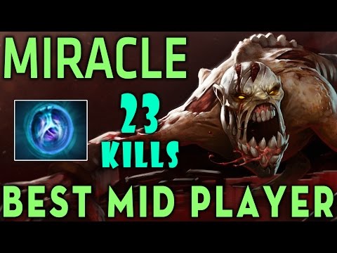 Dota 2 Miracle [Lifestealer] Best Mid Player - 23 Kills with Linken's Sphere