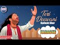Teri Diwani Rock Karaoke With Lyrics || Kailash Kher || BDBR KARAOKE 🎶🎤