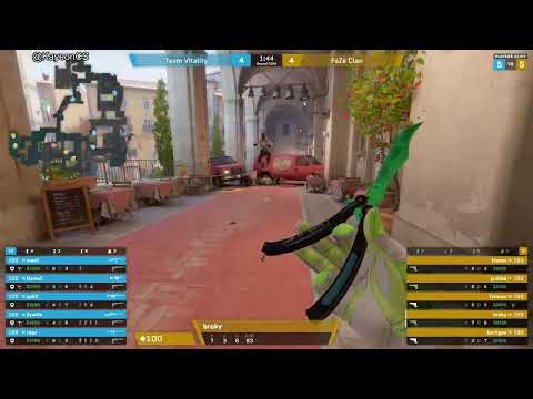 broky Demo ( 18-15 ) FaZe vs Vitality ( INFERNO ) POV | StarLadder Budapest Major 2025