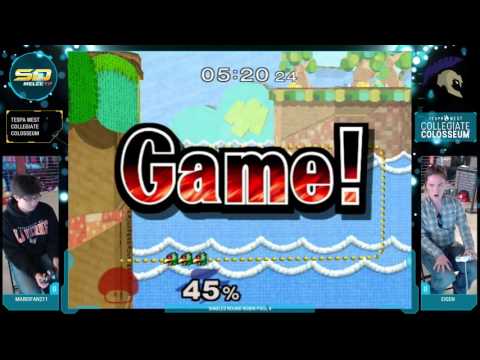 Collegiate Colosseum - Singles RR Pool 4: Marionfan211 vs Eigen - SSBM
