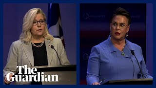 'She knows it wasn’t stolen': Liz Cheney challenges rival over Trump's false election claim