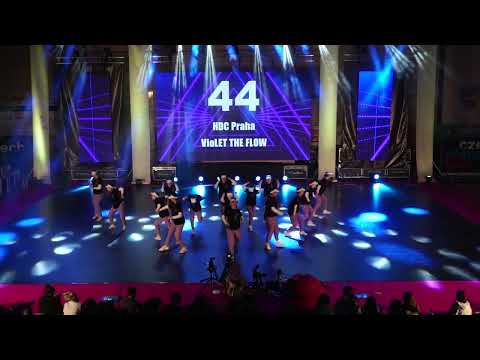 44. HDC Praha - VioLET THE FLOW - 7.místo MČR - CZECH DANCE TOUR 2022 - HOBBY STREET