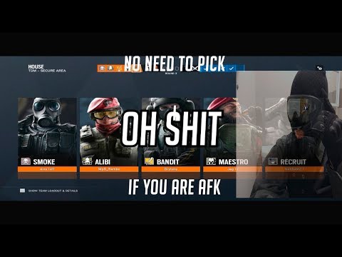 THE AFK RECRUIT ft. OPERATION HEALTH 2 - A Rainbow Six Siege Quickie