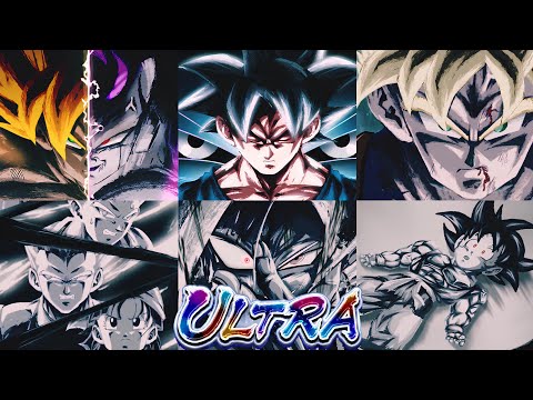 ALL ULTRA CHARACTERS INK BRUSH ANIMATIONS IN DRAGON BALL LEGENDS 🔥!! [DEC 2025]