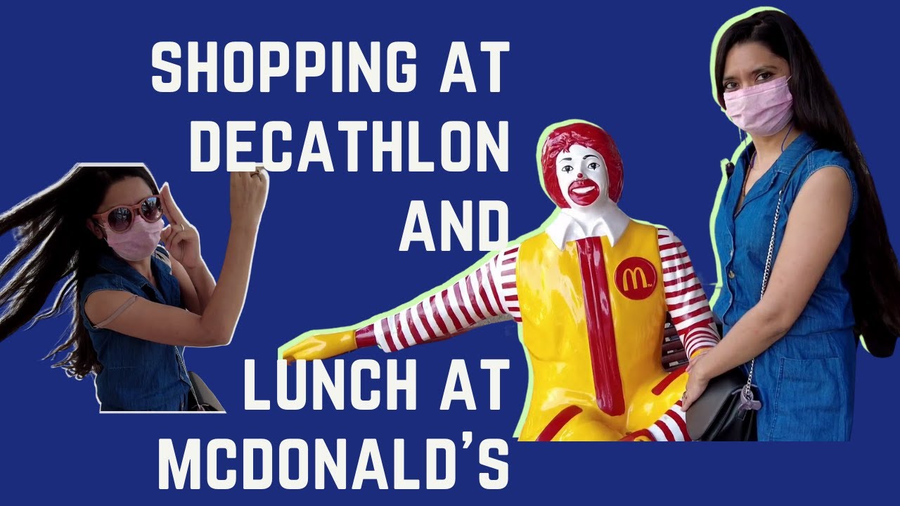 Let’s Go to the Mall | Shopping at Decathlon with She’ Walkin | McDonalds | DLF Mall of India Noida