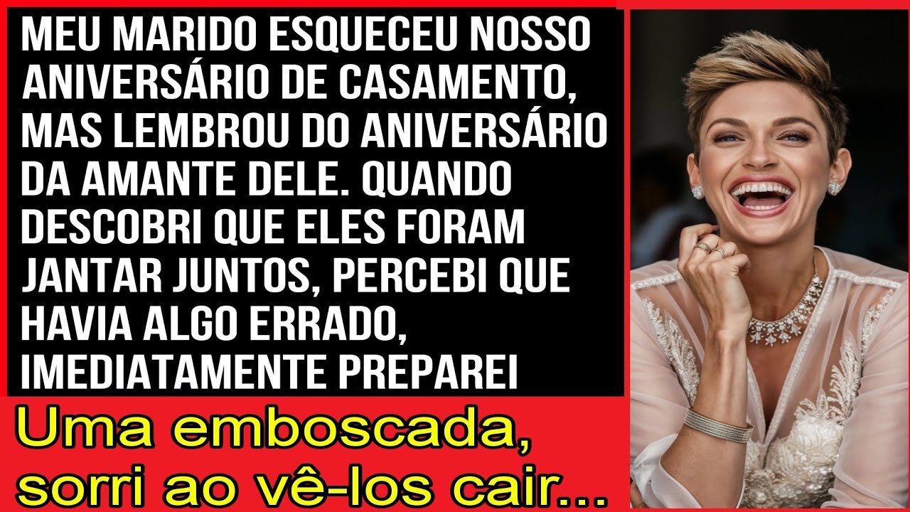 MEU MARIDO ESQUECEU NOSSO ANIVERSÁRIO DE CASAMENTO, MAS LEMBROU DO ANIVERSÁRIO DA AMANTE DELE...