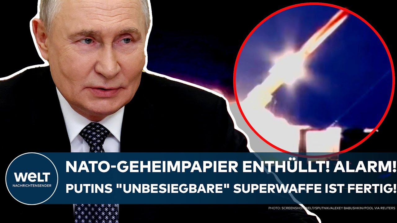 UKRAINE-KRIEG: Nato-Geheimpapier enthüllt! Alarm! Putins "unbesiegbare" Superwaffe ist fertig