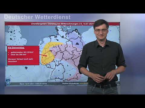 12.07.2021 Unwetterinformation - Deutscher Wetterdienst (DWD)